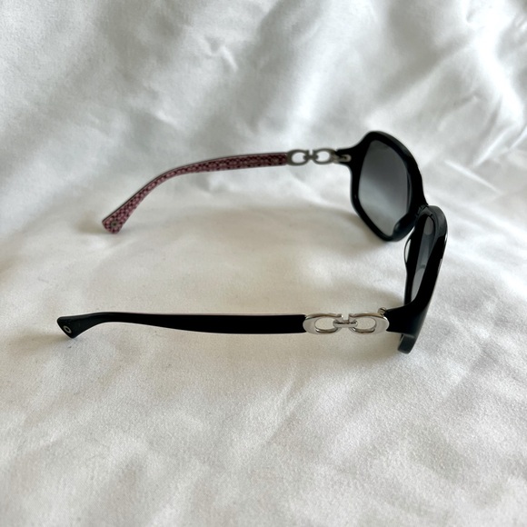 Coach HC 8019 L007 Beatrice 5034/11 Black Sunglasses 58-16-135 pre-owned - Picture 8 of 9